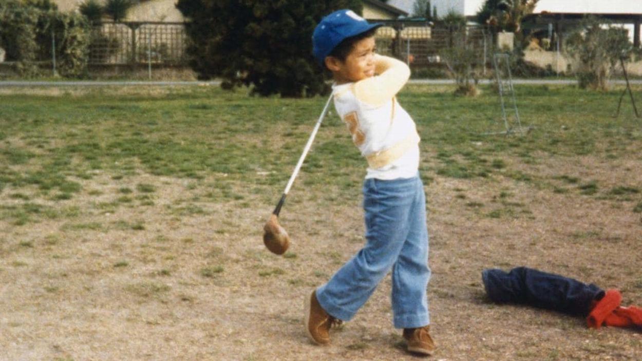 Tiger Woods vintage golf
